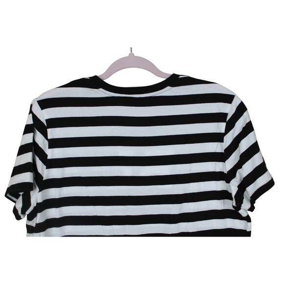 Polo Ralph Lauren Black & White Stripe Logo Short Sleeve T-Shirt Top Size XL - Picture 5 of 8